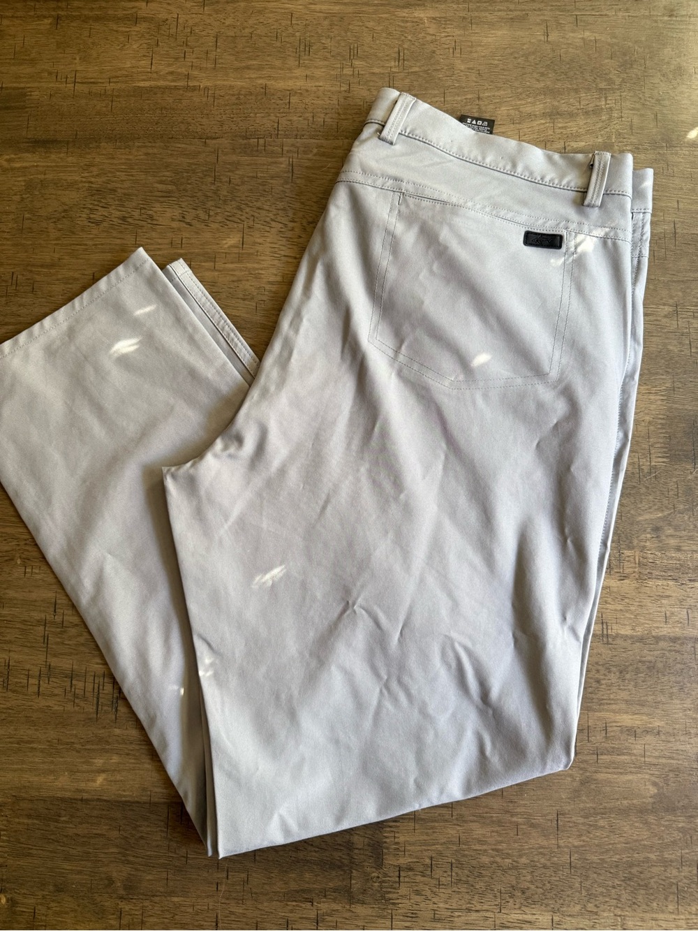 Men's Light Gray Greg Norman Golf pants